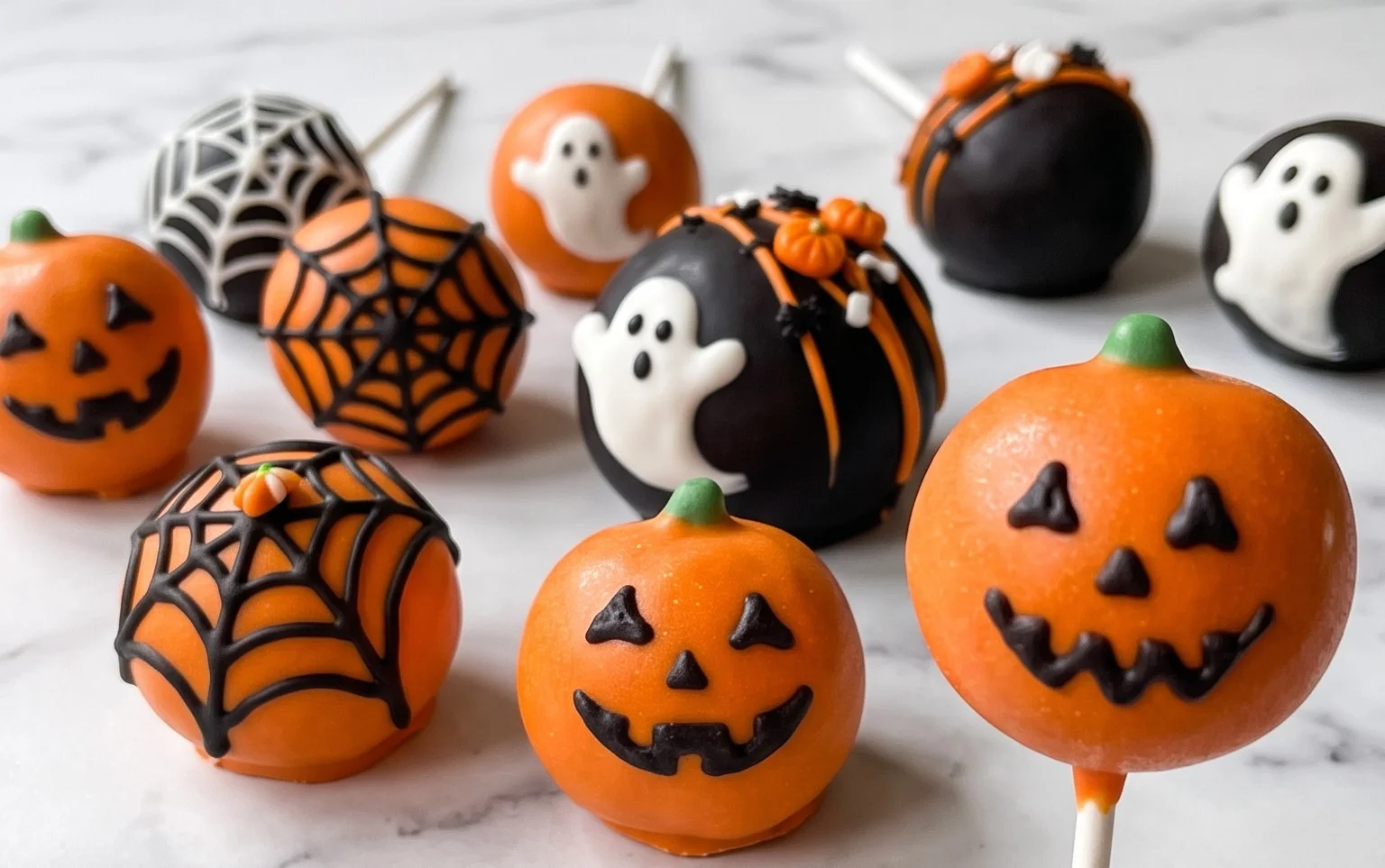 Recette Halloween Cake Pops : faciles et délicieux
